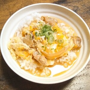 煮卵のつけ汁リメイクᕷ˖ 親子丼ꕤ୭*